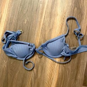 Blue Bikini Top S